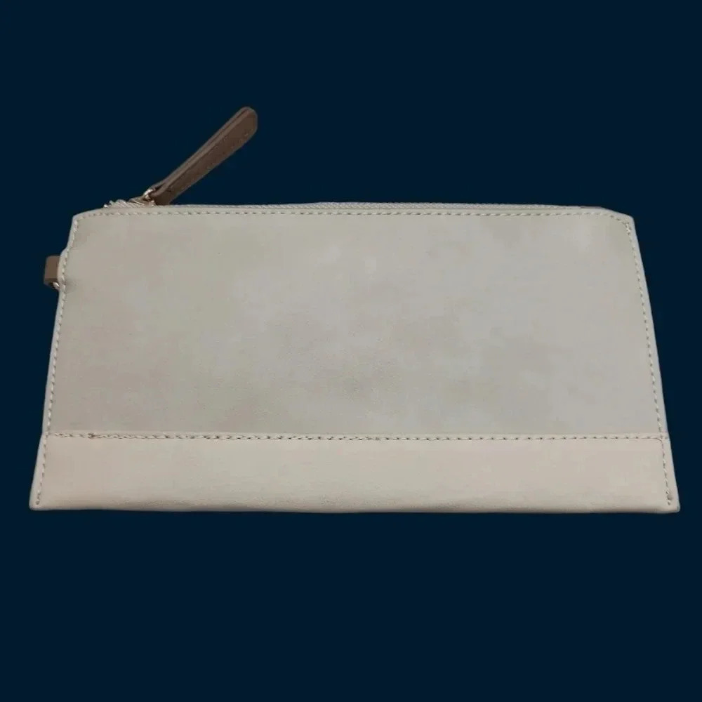 Two tone clutch purse bag